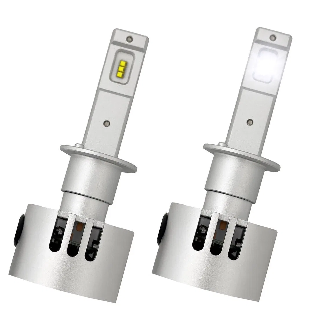 264H1LEDHPNB – RECON ACCESS Headlight Bulb, H1 LED Bulb 25 Watt 12 Volt White Beam Color 6000K Light Color Temperatur...